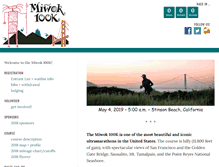 Tablet Screenshot of miwok100k.com